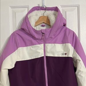 SwissTech Girl’s purple winter coat